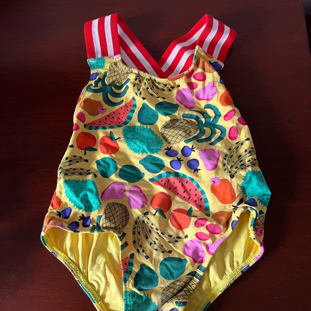 Fábula farm rio toddler fruit pattern swim suit